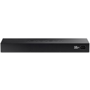 TRENDnet TEG-S25 24-Port Unmanaged Gigabit Ethernet Switch, rackmount, fanless